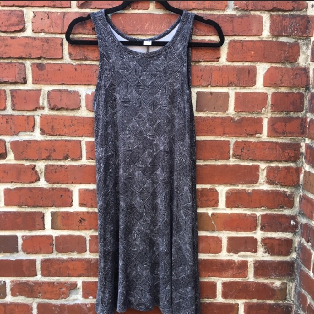 Small, Black and White Midi Sundress